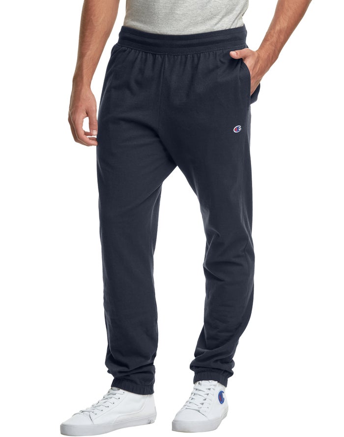 Champion Mens Joggers NZ - Middleweight Navy ( 8463-ACFZD )